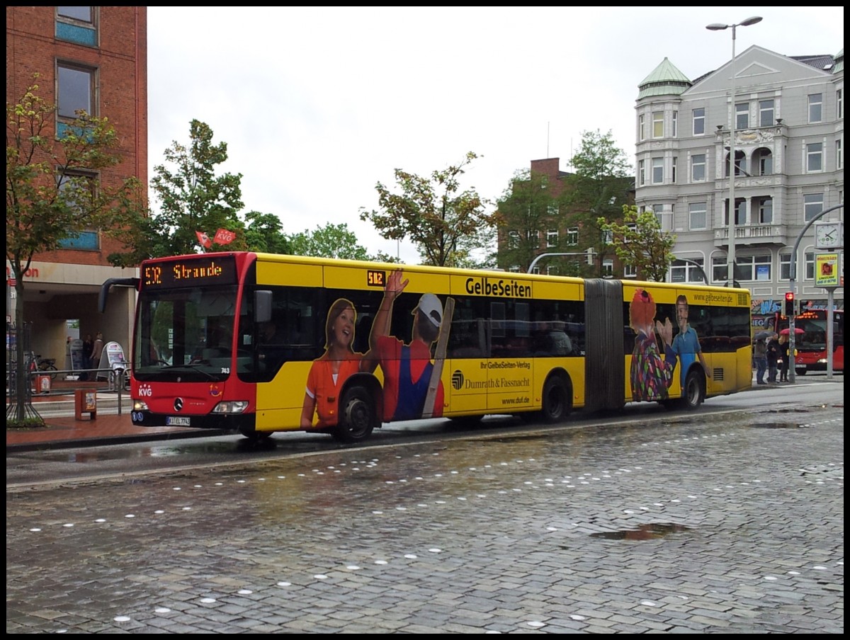 Mercedes Citaro II der KVG in Kiel.