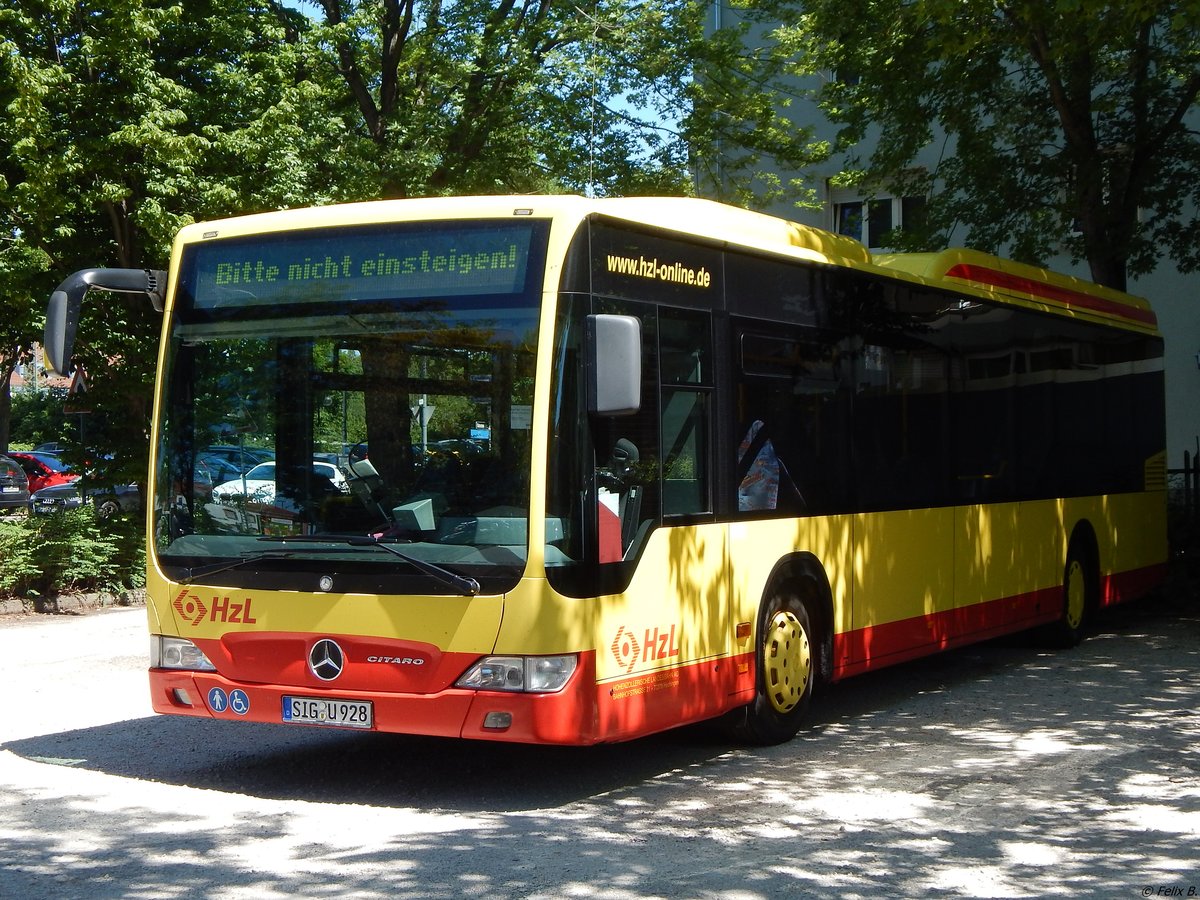 Mercedes Citaro II LE Ü der Hohenzollerische Landesbahn in Reutlingen.