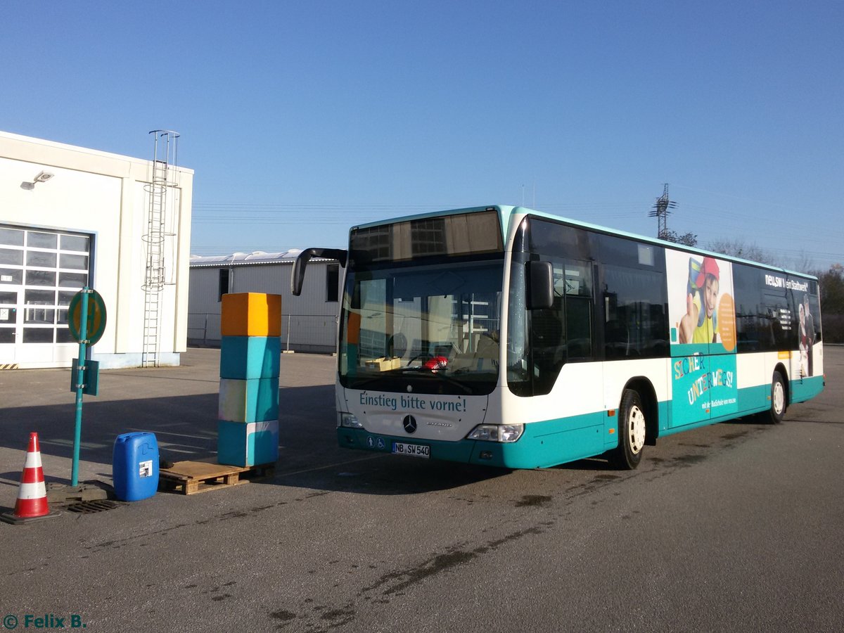 Mercedes Citaro II der Neubrandenburger Verkehrsbetriebe in Neubrandenburg.