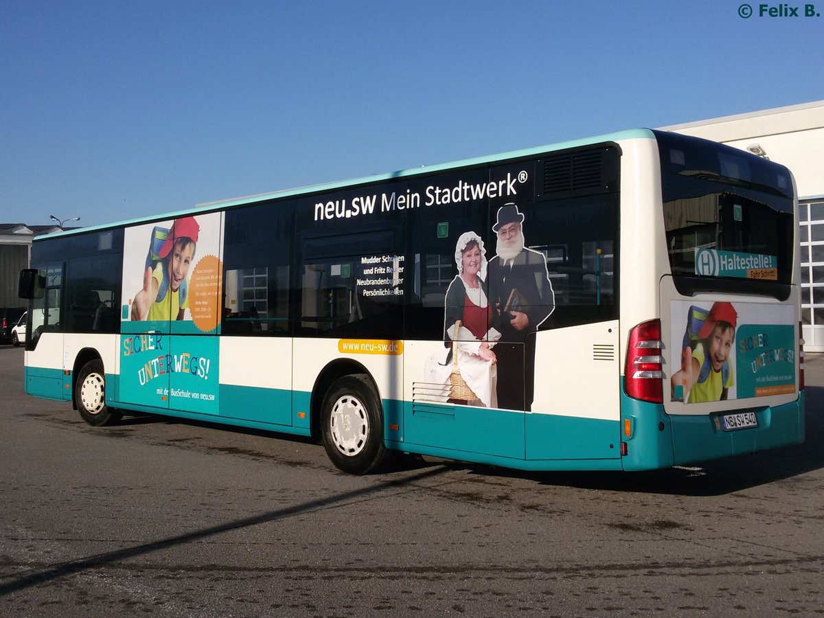 Mercedes Citaro II der Neubrandenburger Verkehrsbetriebe in Neubrandenburg.