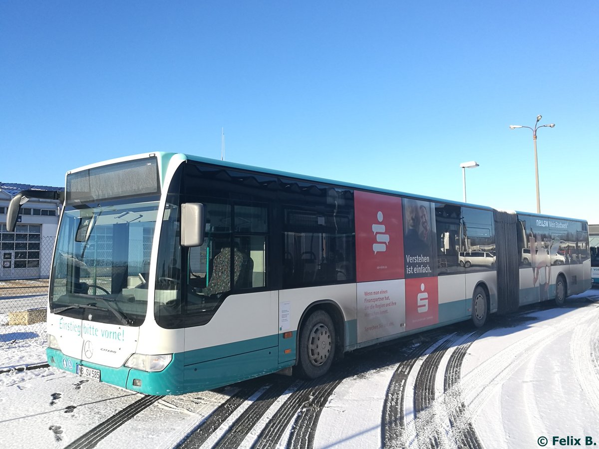 Mercedes Citaro II der Neubrandenburger Verkehrsbetriebe in Neubrandenburg.