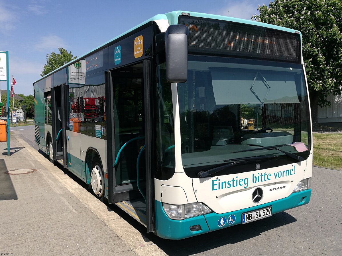 Mercedes Citaro II der Neubrandenburger Verkehrsbetriebe in Neubrandenburg.