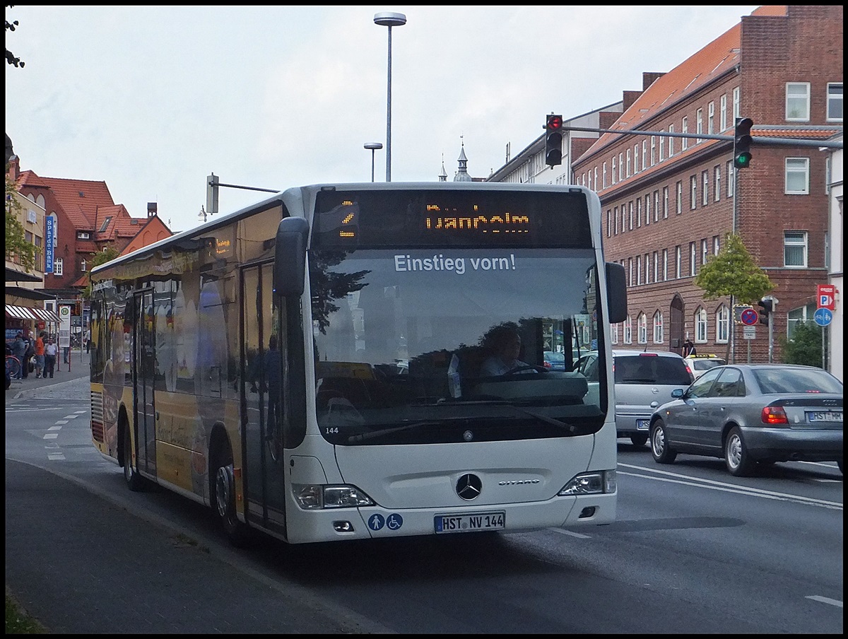 Mercedes Citaro II der Stadtwerke Stralsund in Stralsund.