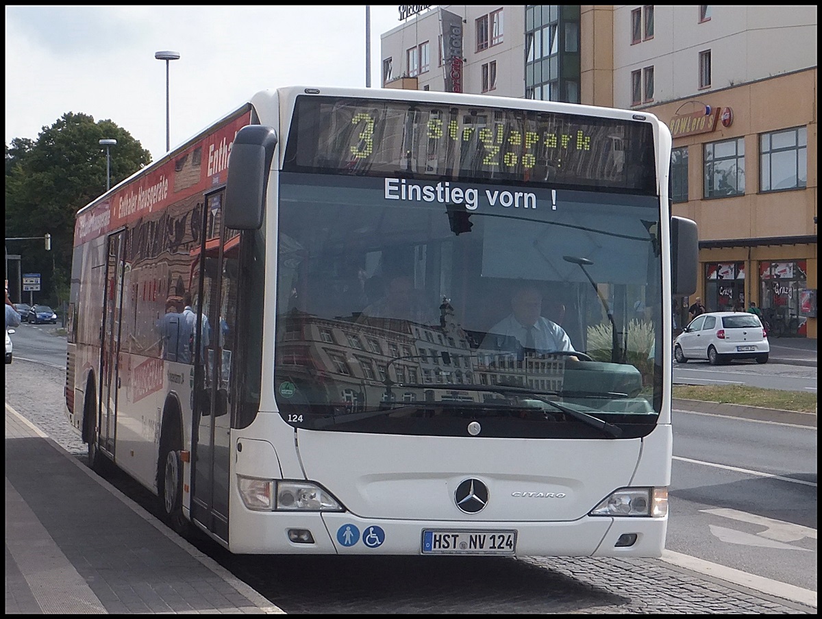 Mercedes Citaro II der Stadtwerke Stralsund in Stralsund.