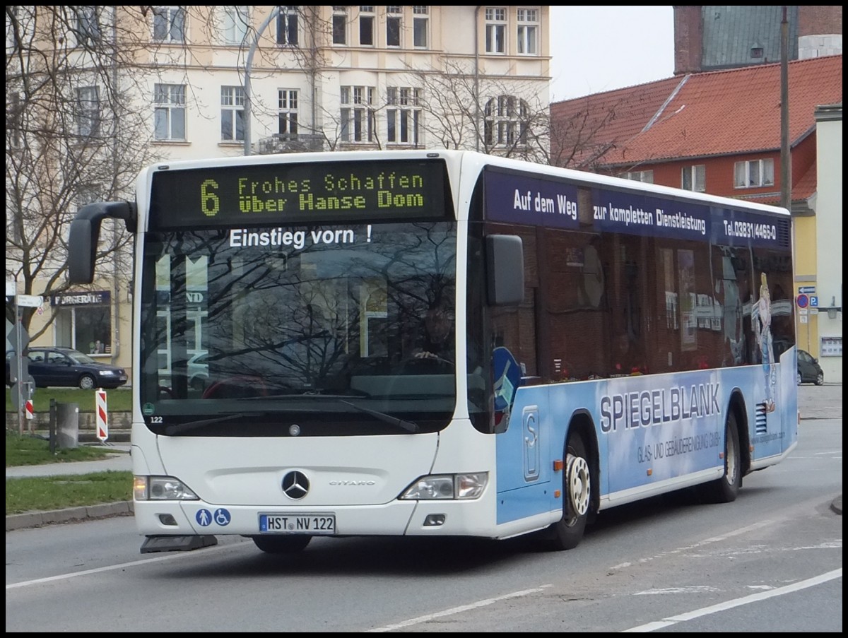 Mercedes Citaro II der Stadtwerke Stralsund in Stralsund.