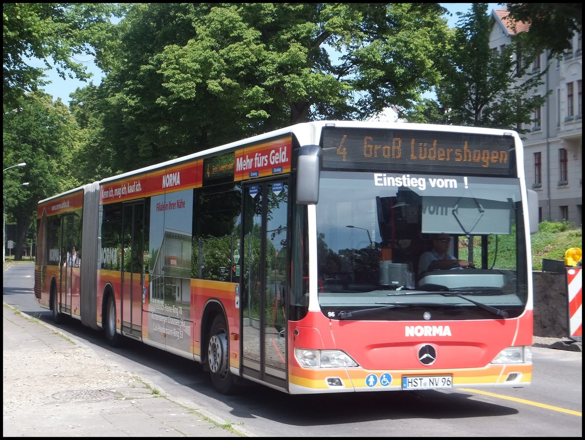 Mercedes Citaro II der Stadtwerke Stralsund in Stralsund.