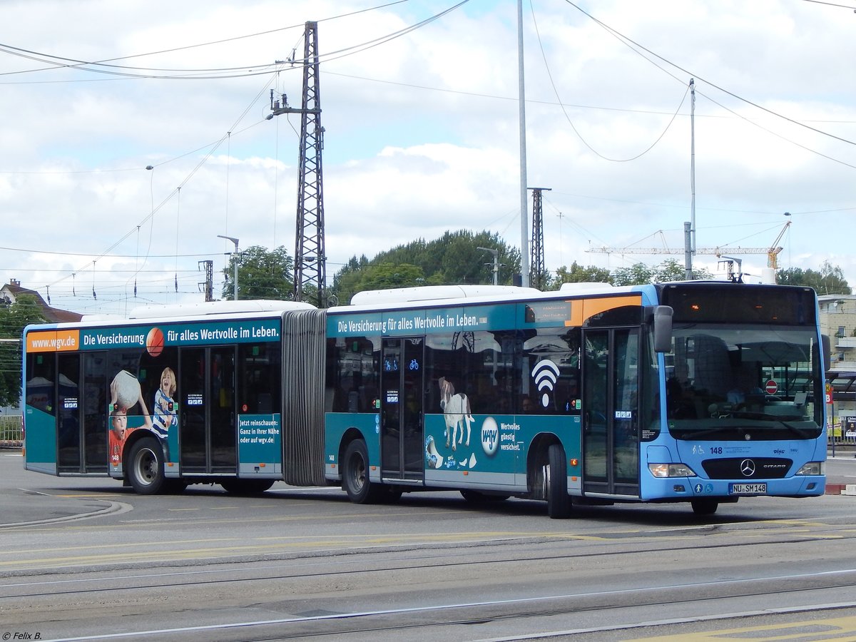 Mercedes Citaro II der SWU in Ulm.