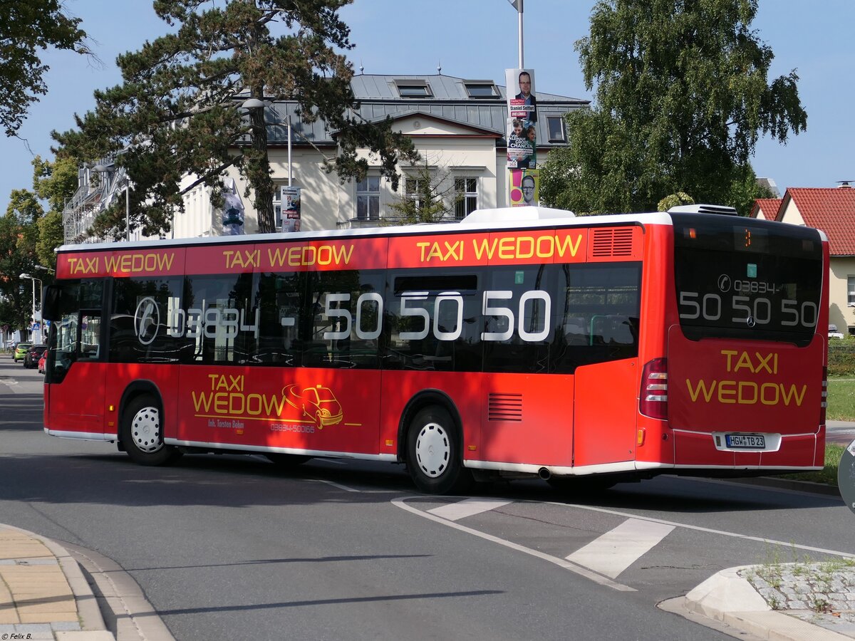 Mercedes Citaro II von Taxi Wedow aus Deutschland in Greifswald.