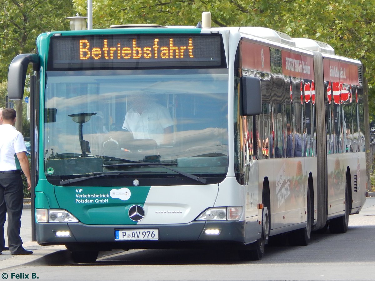 Mercedes Citaro II vom Verkehrsbetrieb Potsdam in Potsdam.