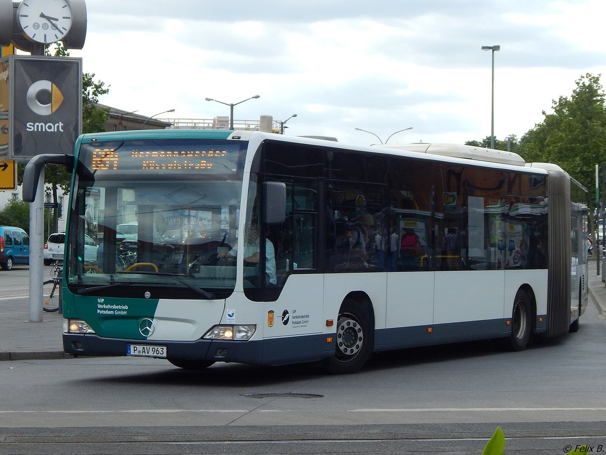 Mercedes Citaro II vom Verkehrsbetrieb Potsdam in Potsdam. 