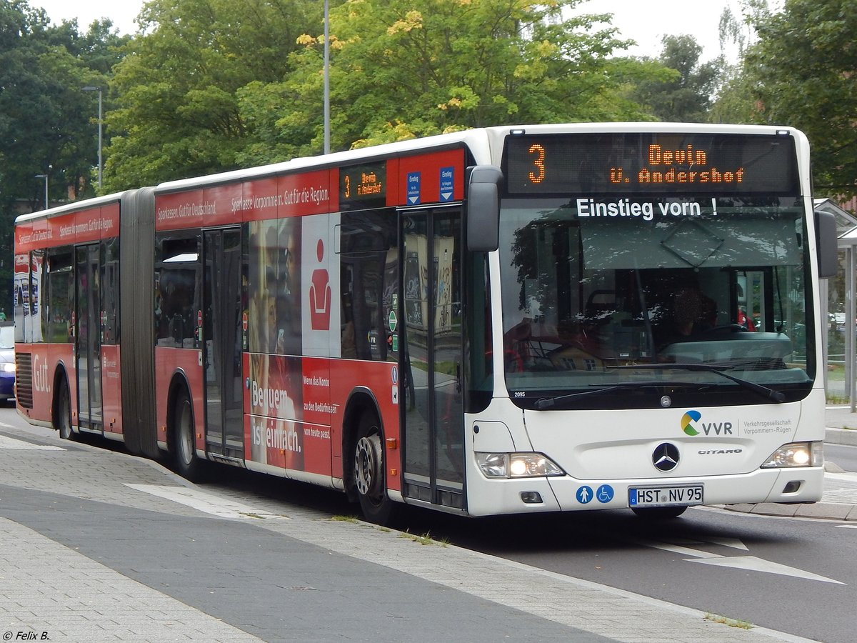 Mercedes Citaro II der VVR in Stralsund.