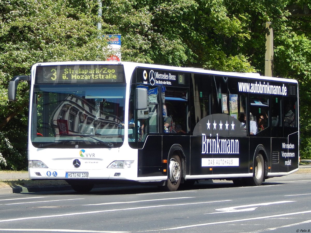 Mercedes Citaro II der VVR in Stralsund.