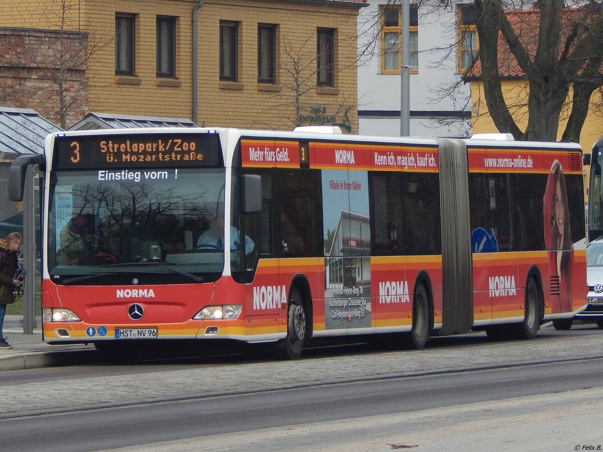 Mercedes Citaro II der VVR in Stralsund.