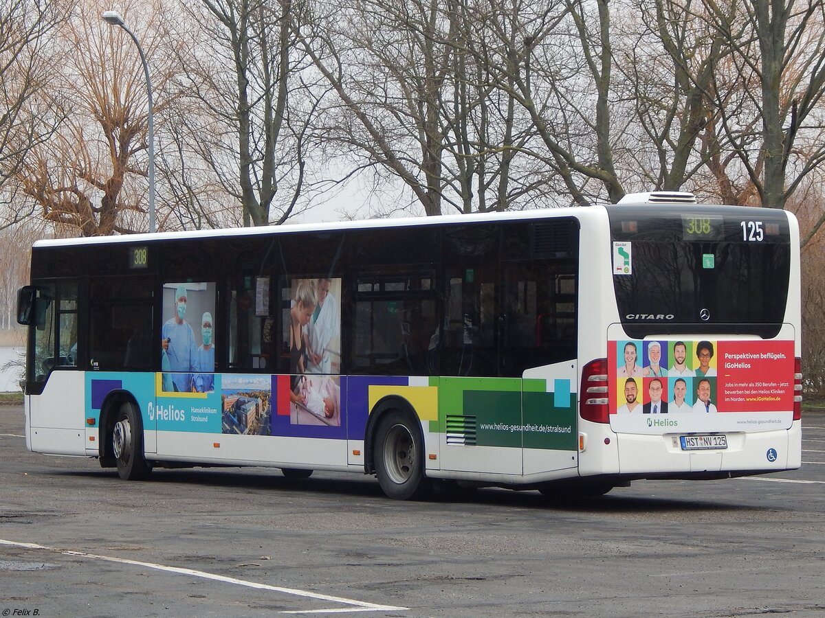 Mercedes Citaro II der VVR in Stralsund.