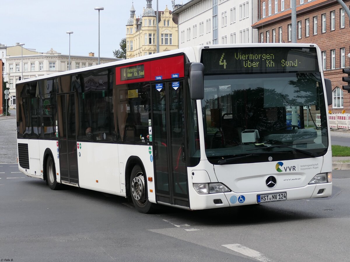 Mercedes Citaro II der VVR in Stralsund.