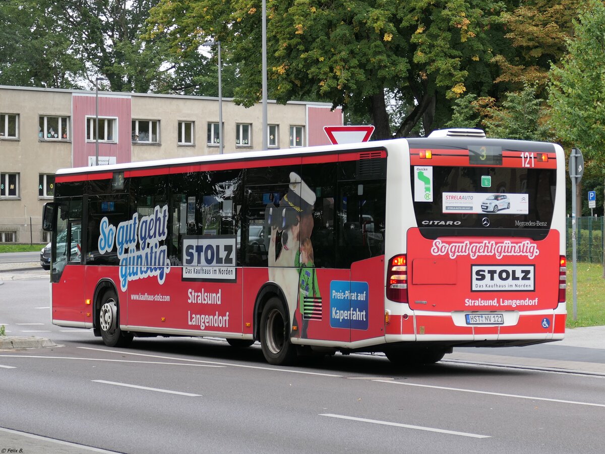 Mercedes Citaro II der VVR in Stralsund.