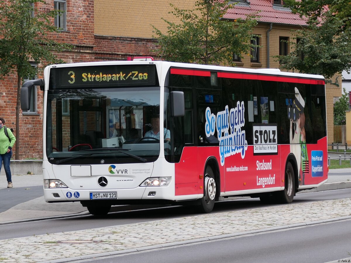 Mercedes Citaro II der VVR in Stralsund.