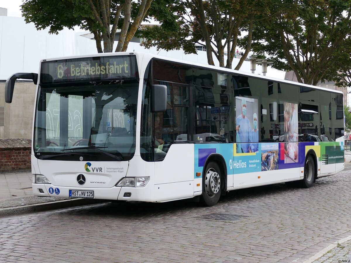 Mercedes Citaro II der VVR in Stralsund.