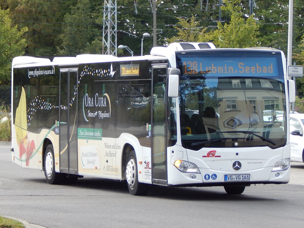 Mercedes Citaro III der Anklamer Verkehrsgesellschaft mbH in Greifswald. 