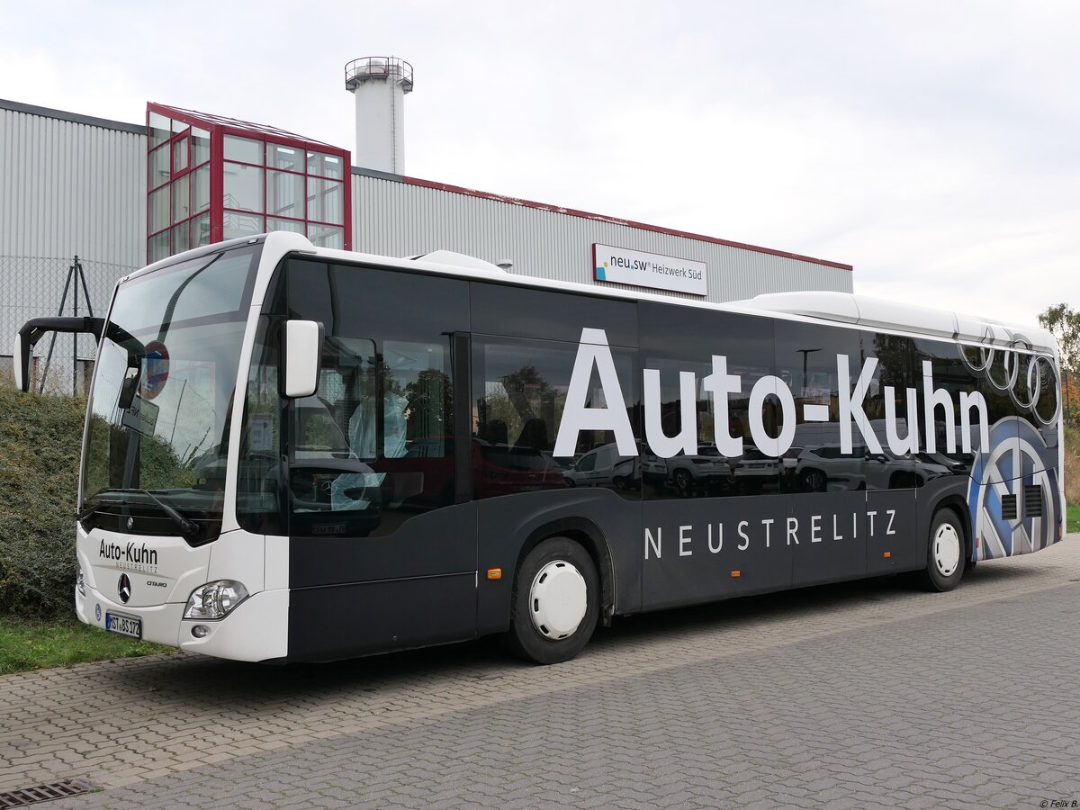 Mercedes Citaro III von Becker-Strelitz Reisen aus Deutschland in Neubrandenburg.