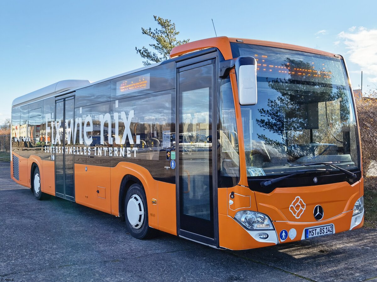 Mercedes Citaro III von Becker-Strelitz Reisen aus Deutschland in Neubrandenburg.