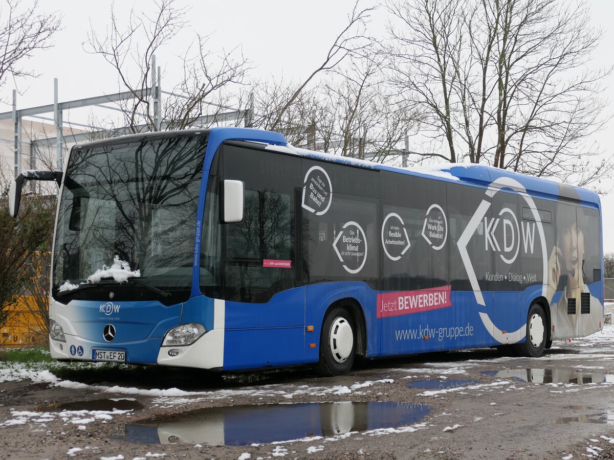 Mercedes Citaro III von Becker-Strelitz Reisen aus Deutschland in Neubrandenburg.