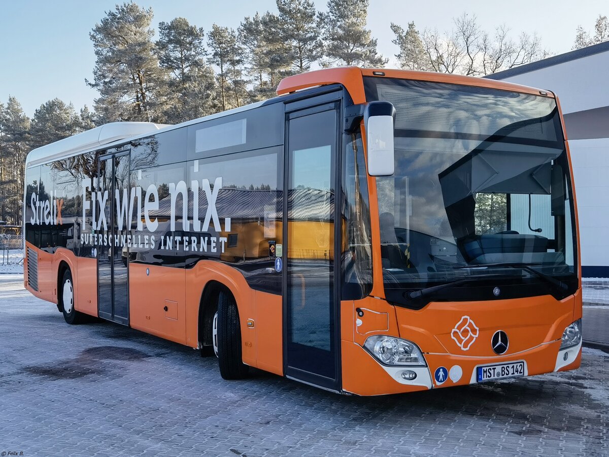 Mercedes Citaro III von Becker-Strelitz Reisen aus Deutschland in Neustrelitz.