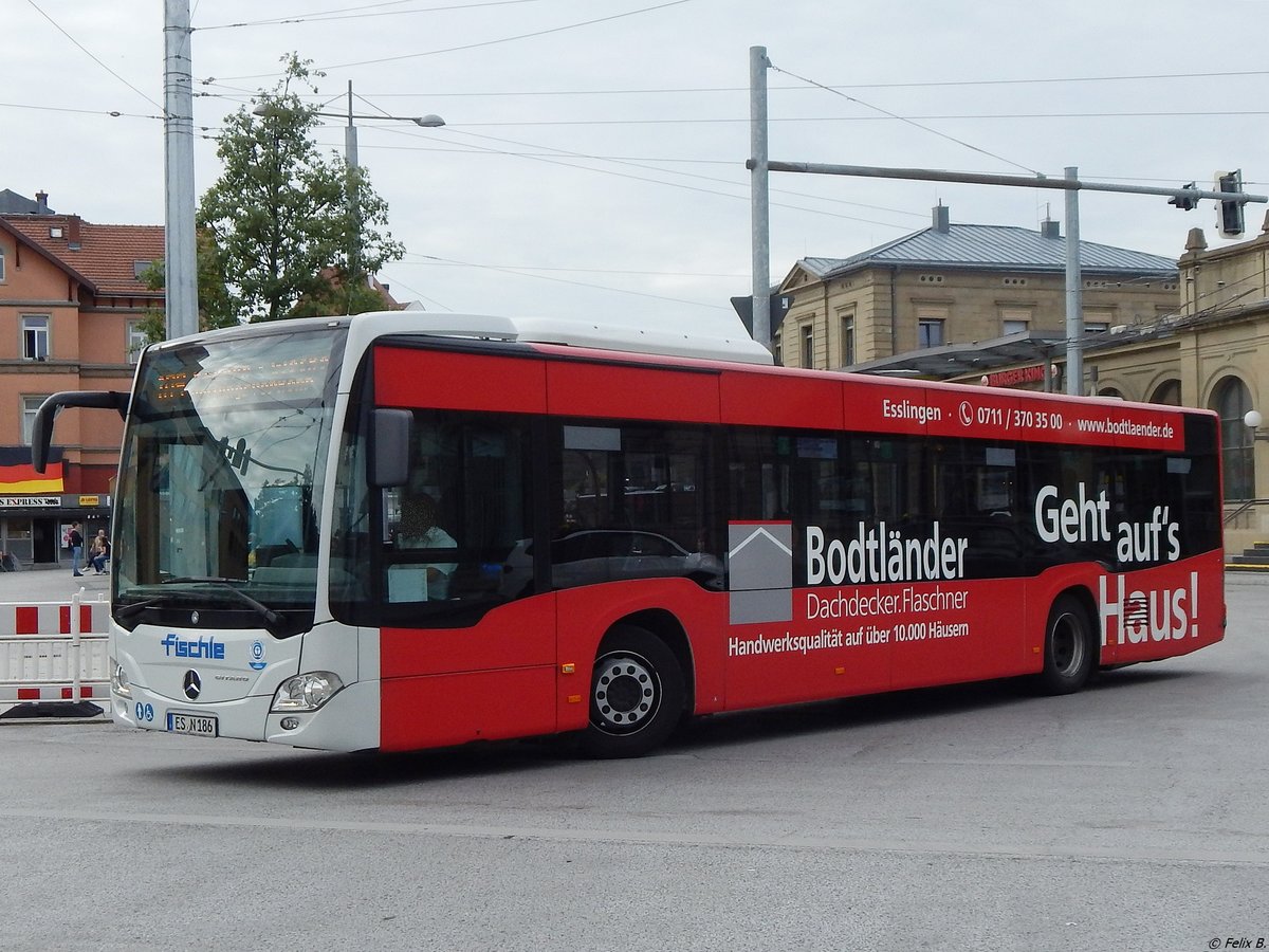 Mercedes Citaro III von Fischle aus Deutschland in Esslingen.