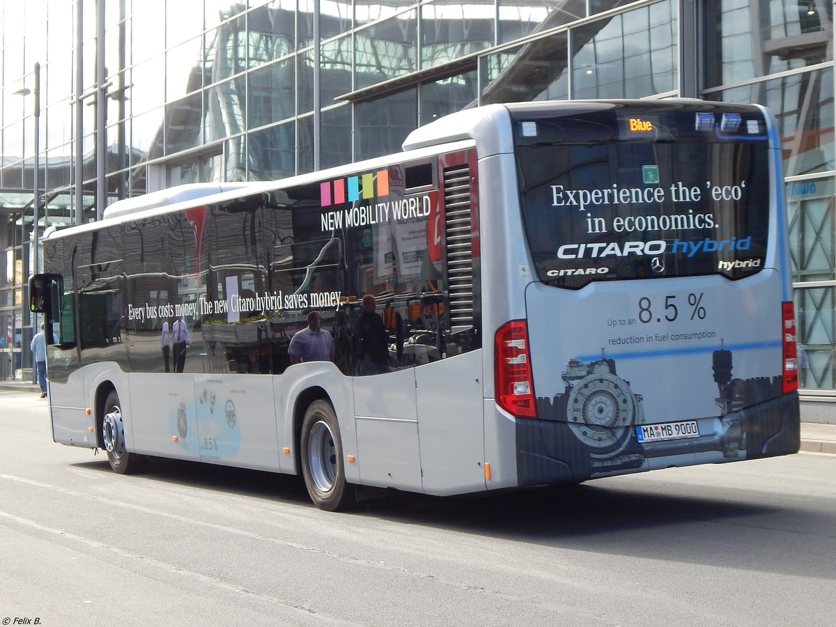 Mercedes Citaro III Hybrid Vorführwagen in Hannover auf der IAA.