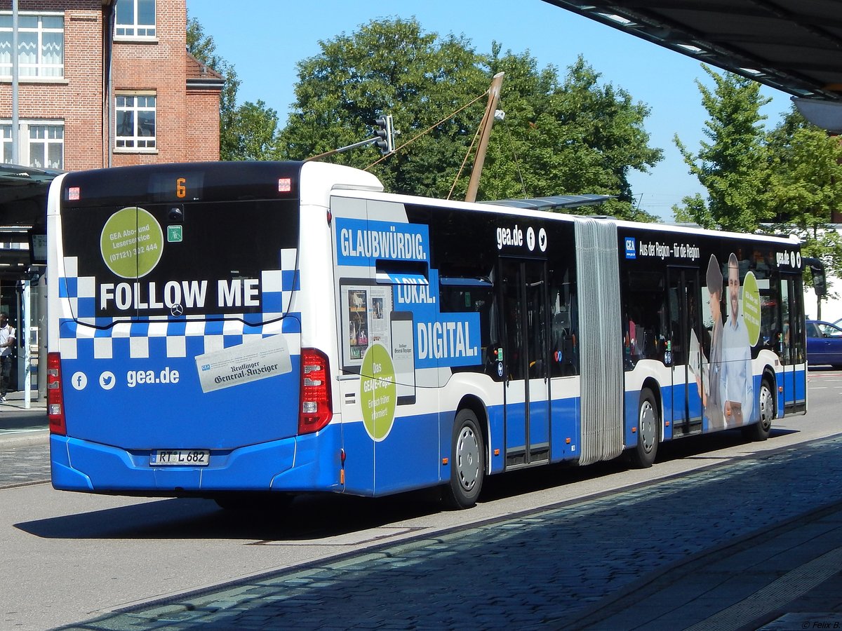 Mercedes Citaro III von Kocher Lutz aus Deutschland in Reutlingen.