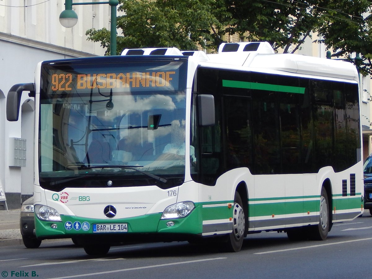 Mercedes Citaro III LE Ü der Barnimer Busgesellschaft in Eberswalde.