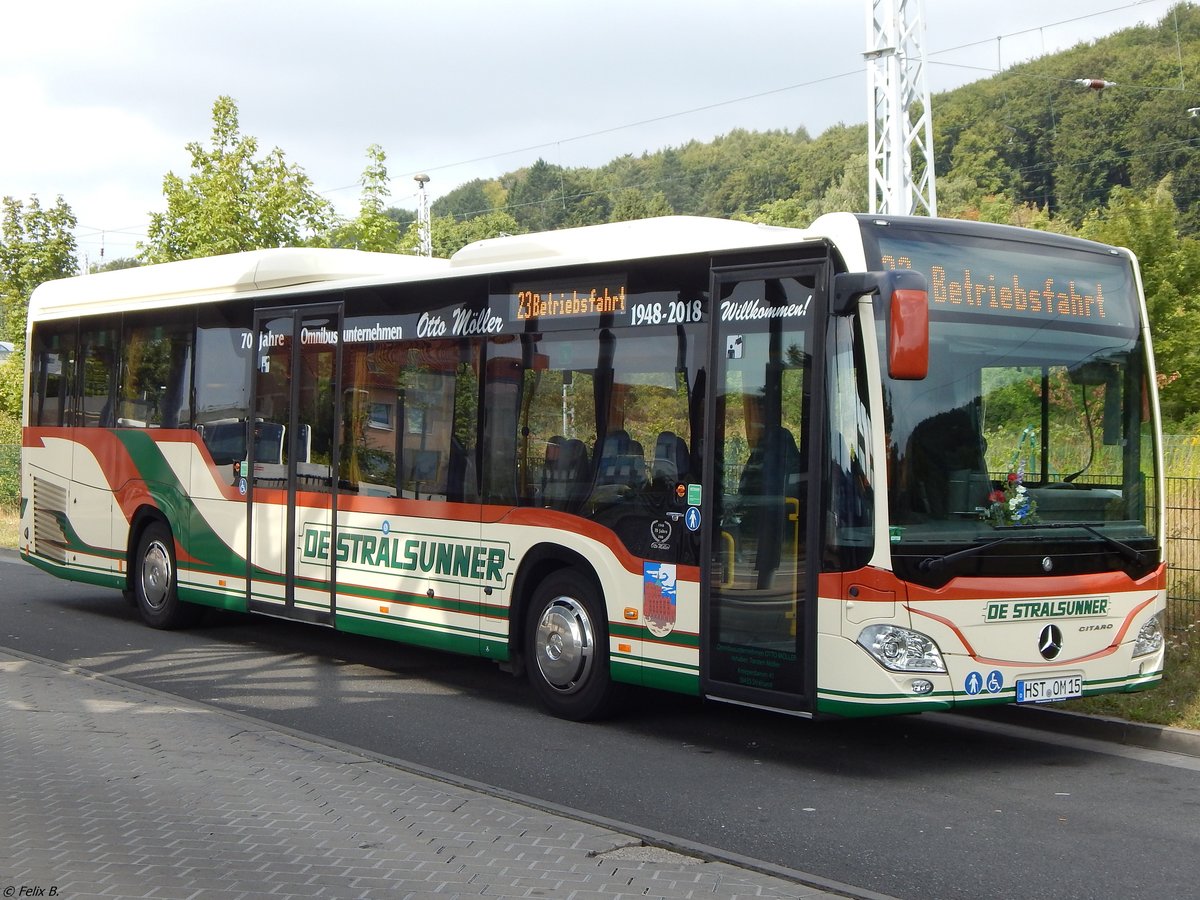 Mercedes Citaro III LE Ü von De Stralsunner aus Deutschland in Sassnitz.