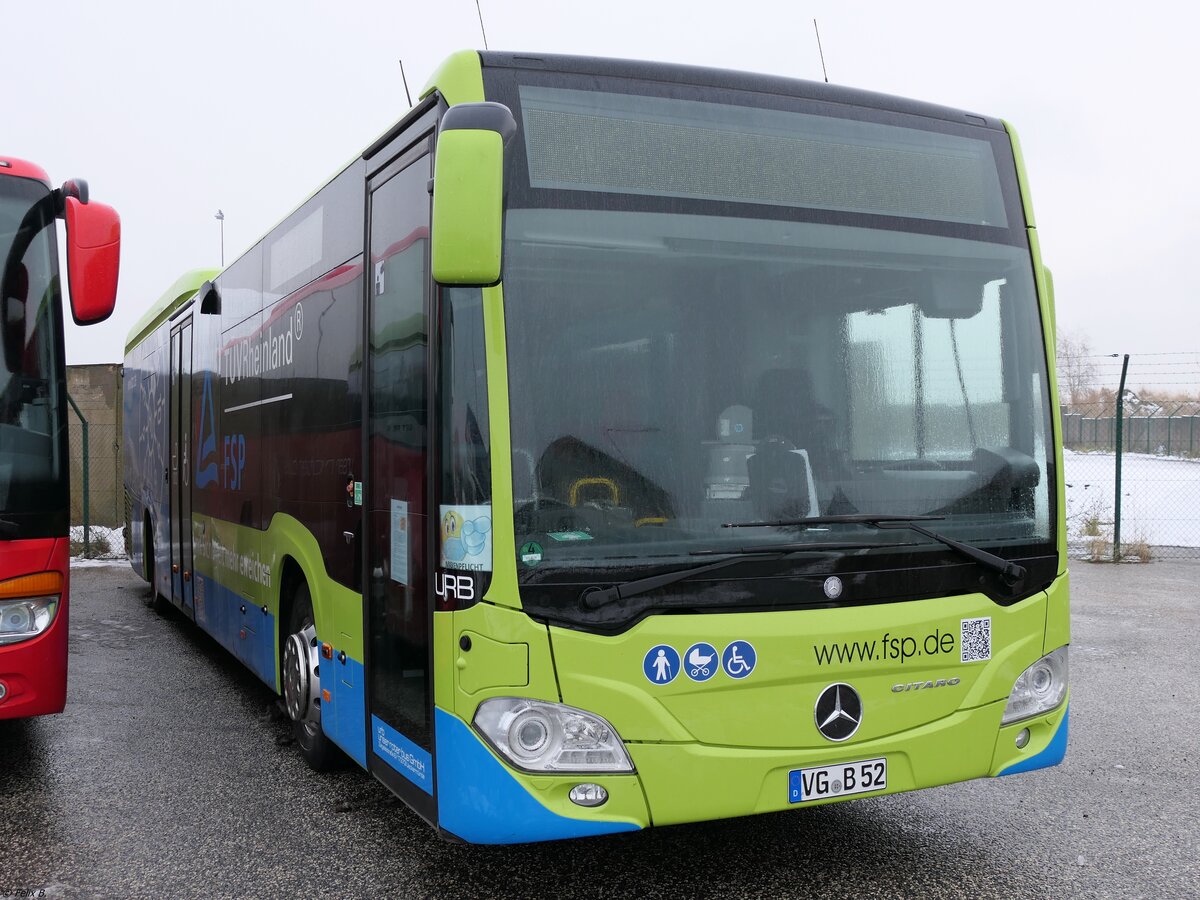 Mercedes Citaro III LE Ü von URB aus Deutschland (exex Bergkvarabuss - YEN235/Schweden, ex Norgesbuss - BT80690/Norwegen) in Ueckermünde.