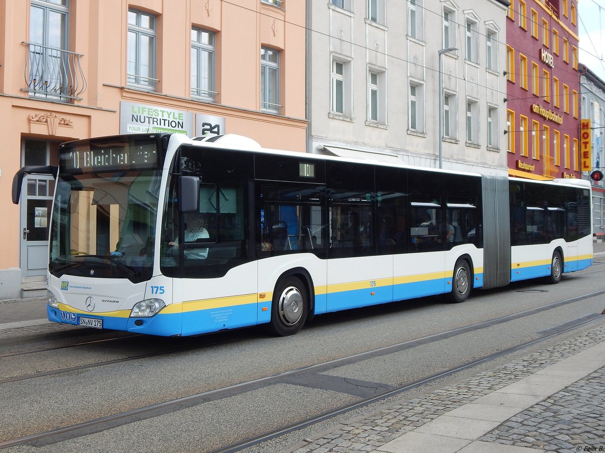 Mercedes Citaro III vom Nahverkehr Schwerin in Schwerin.