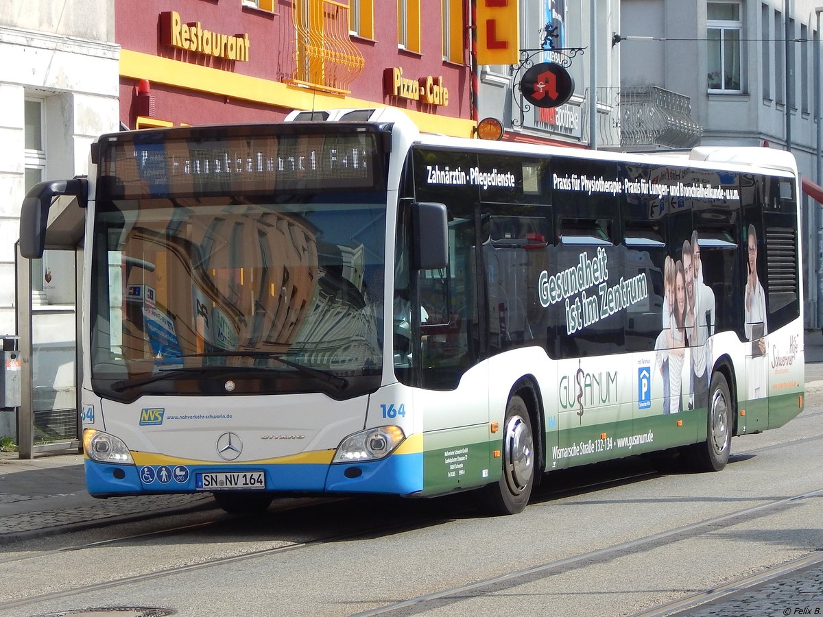 Mercedes Citaro III vom Nahverkehr Schwerin in Schwerin.