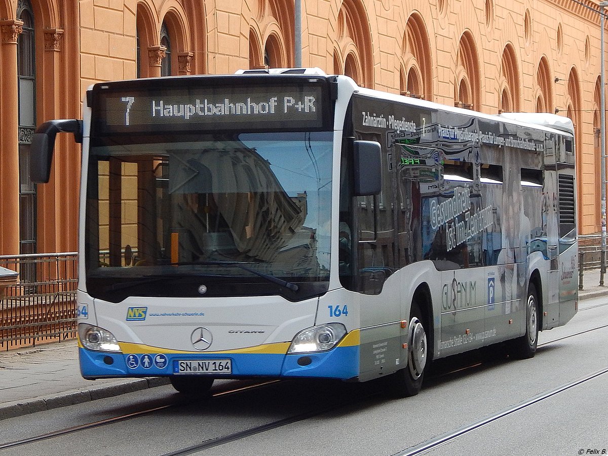 Mercedes Citaro III vom Nahverkehr Schwerin in Schwerin.