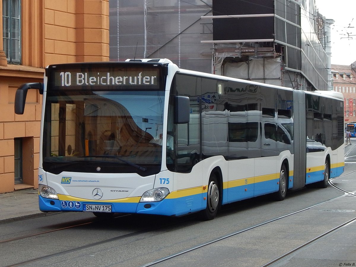 Mercedes Citaro III vom Nahverkehr Schwerin in Schwerin.