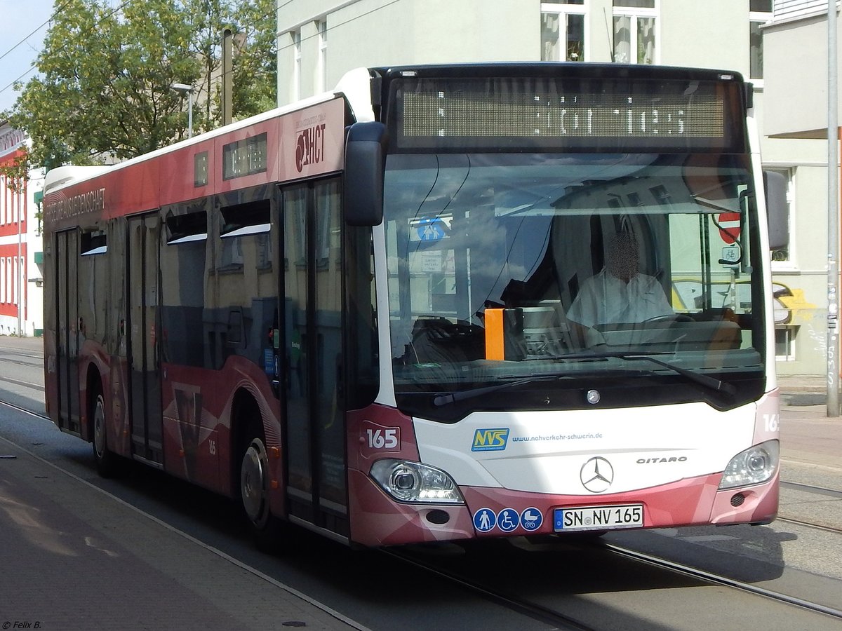 Mercedes Citaro III vom Nahverkehr Schwerin in Schwerin.