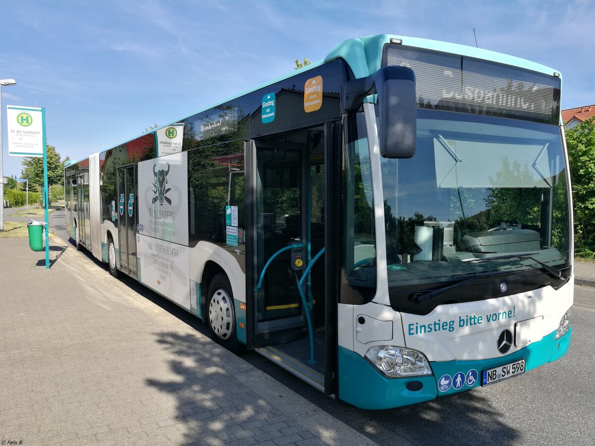 Mercedes Citaro III der Neubrandenburger Verkehrsbetriebe in Neubrandenburg.