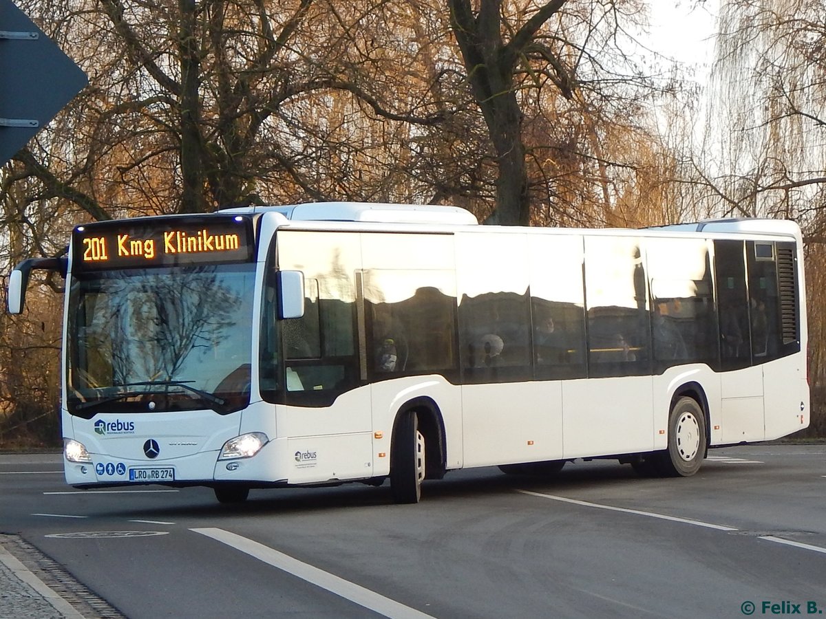 Mercedes Citaro III von Regionalbus Rostock in Güstrow. 