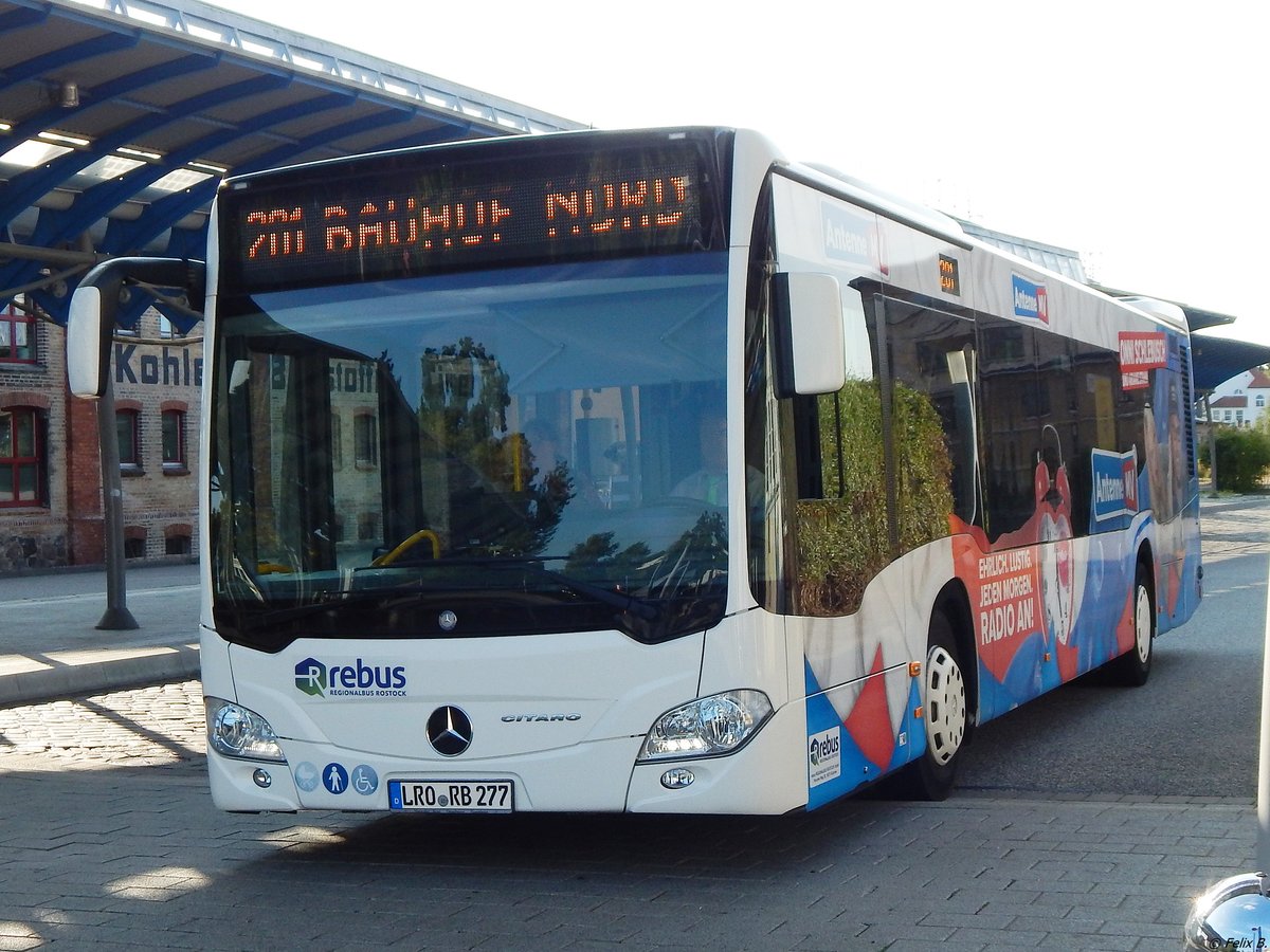 Mercedes Citaro III von Regionalbus Rostock in Güstrow.