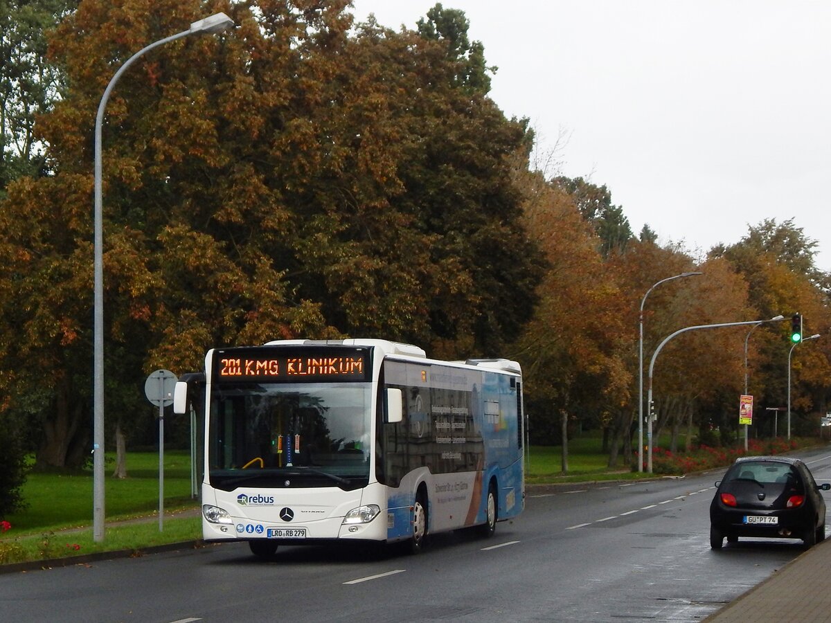 Mercedes Citaro III von Regionalbus Rostock in Güstrow. 