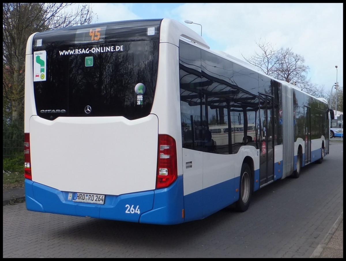 Mercedes Citaro III der Rostocker Straenbahn AG in Rostock.