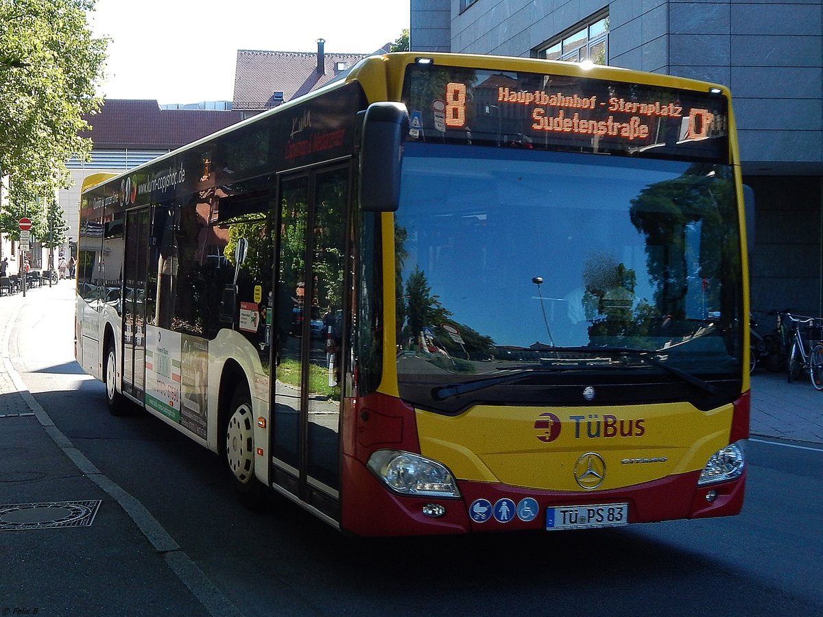 Mercedes Citaro III von Schnaith aus Deutschland in Tübingen.