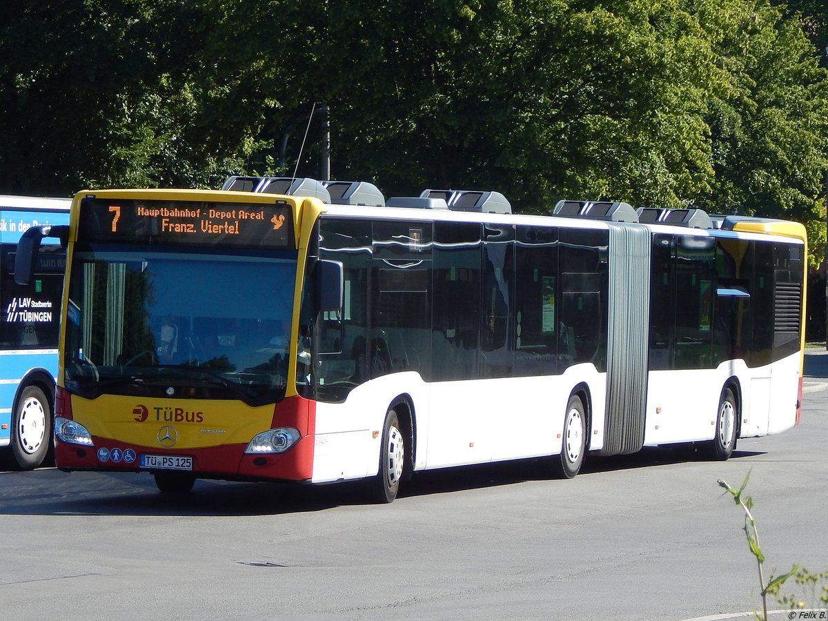 Mercedes Citaro III von Schnaith aus Deutschland in Tübingen.