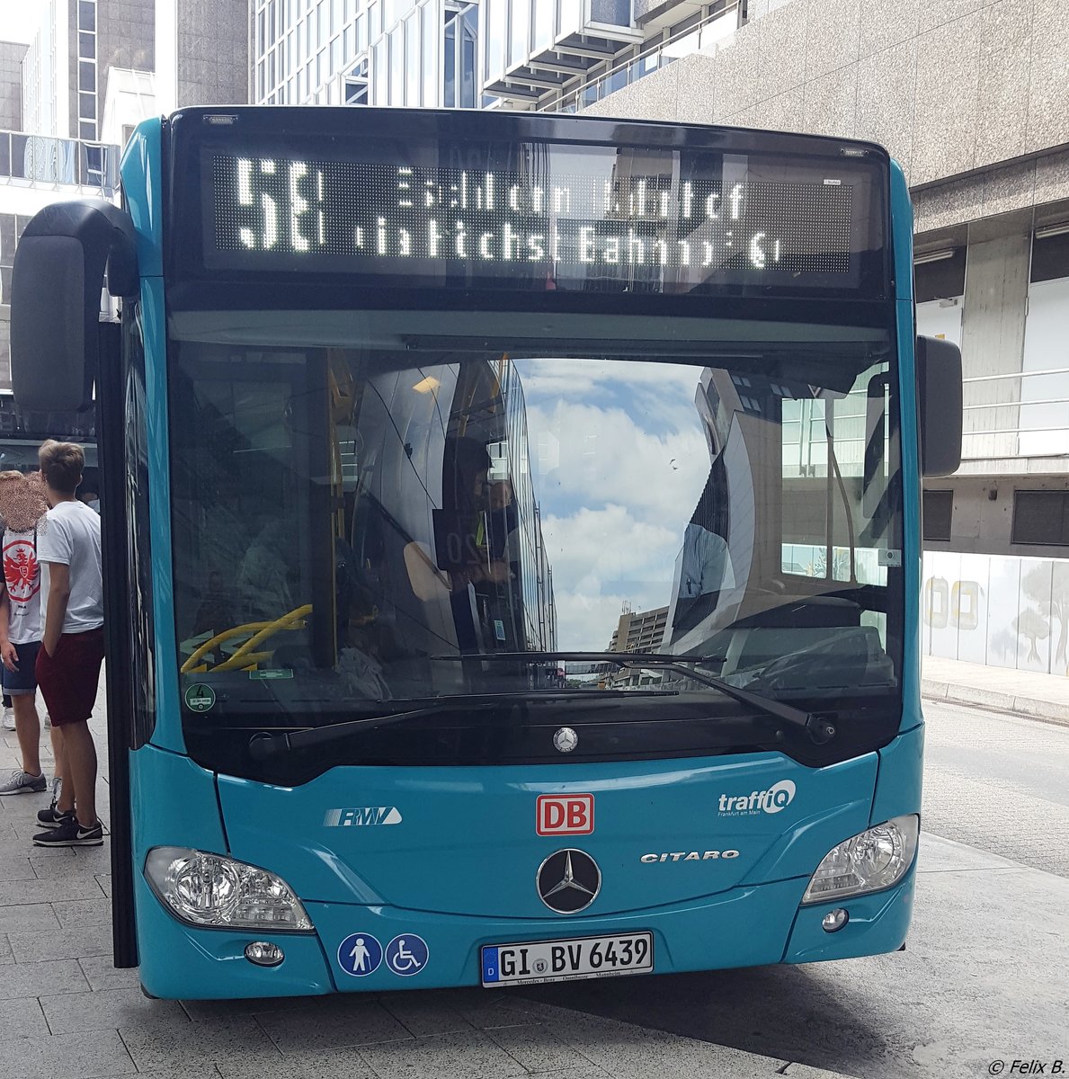 Mercedes Citaro III von traffiQ in Frankfurt.