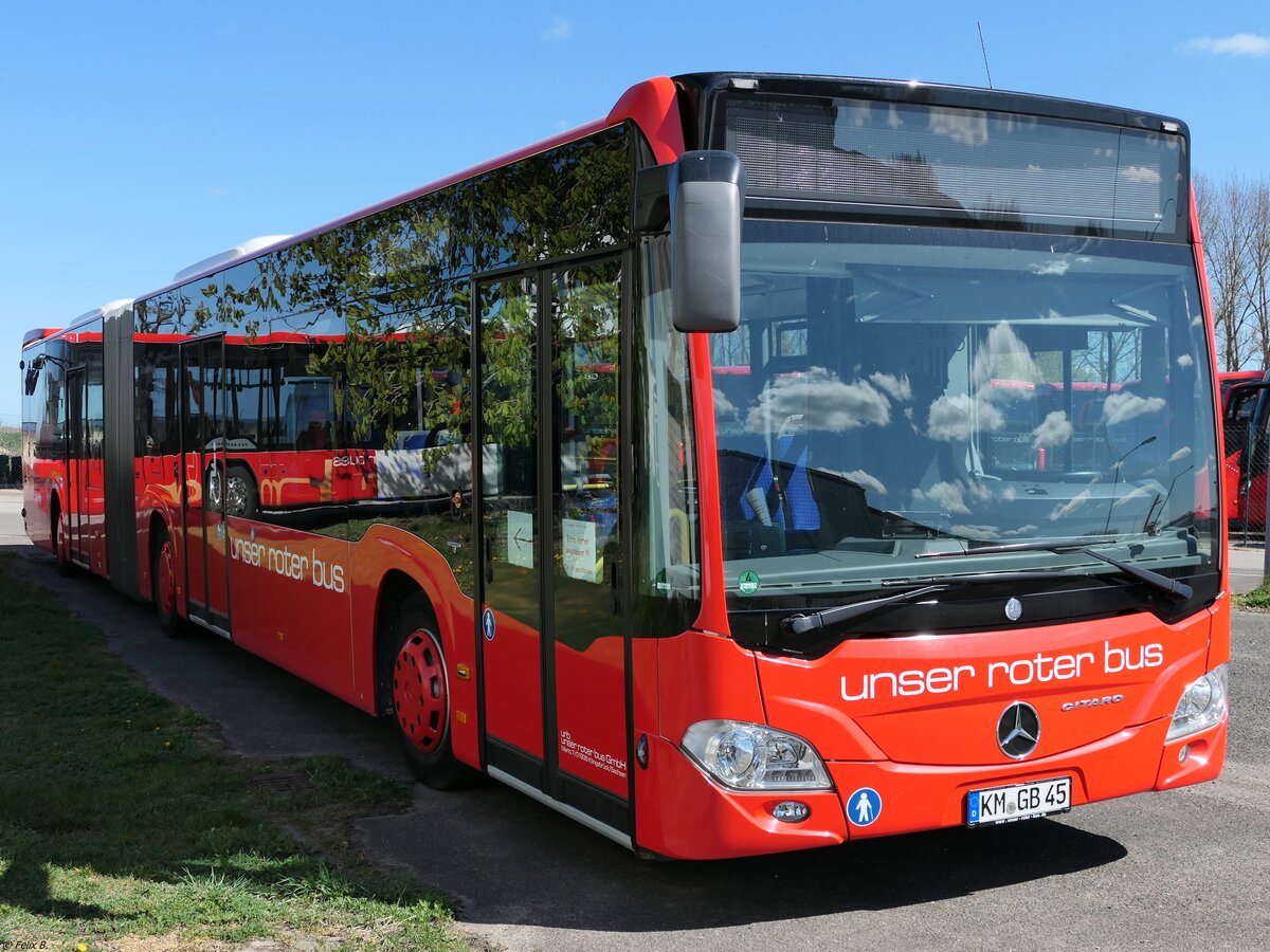 Mercedes Citaro III von URB aus Deutschland in Ueckermünde.