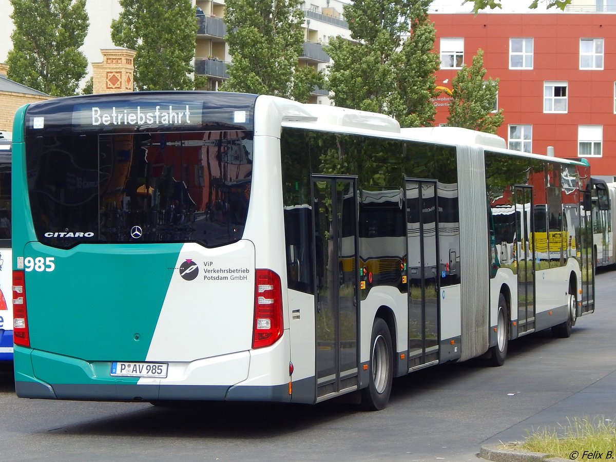 Mercedes Citaro III vom Verkehrsbetrieb Potsdam in Potsdam.