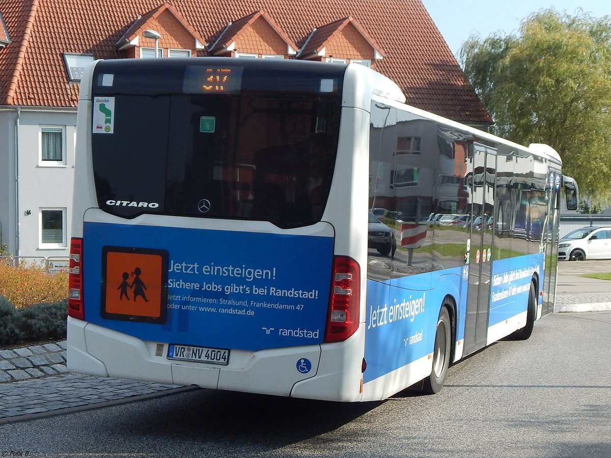 Mercedes Citaro III der VVR in Grimmen.