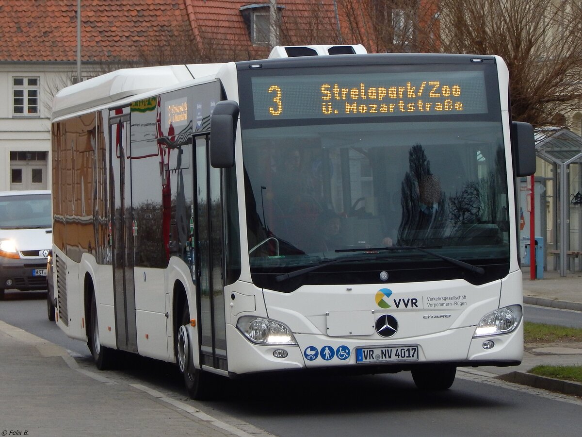 Mercedes Citaro III der VVR in Stralsund.